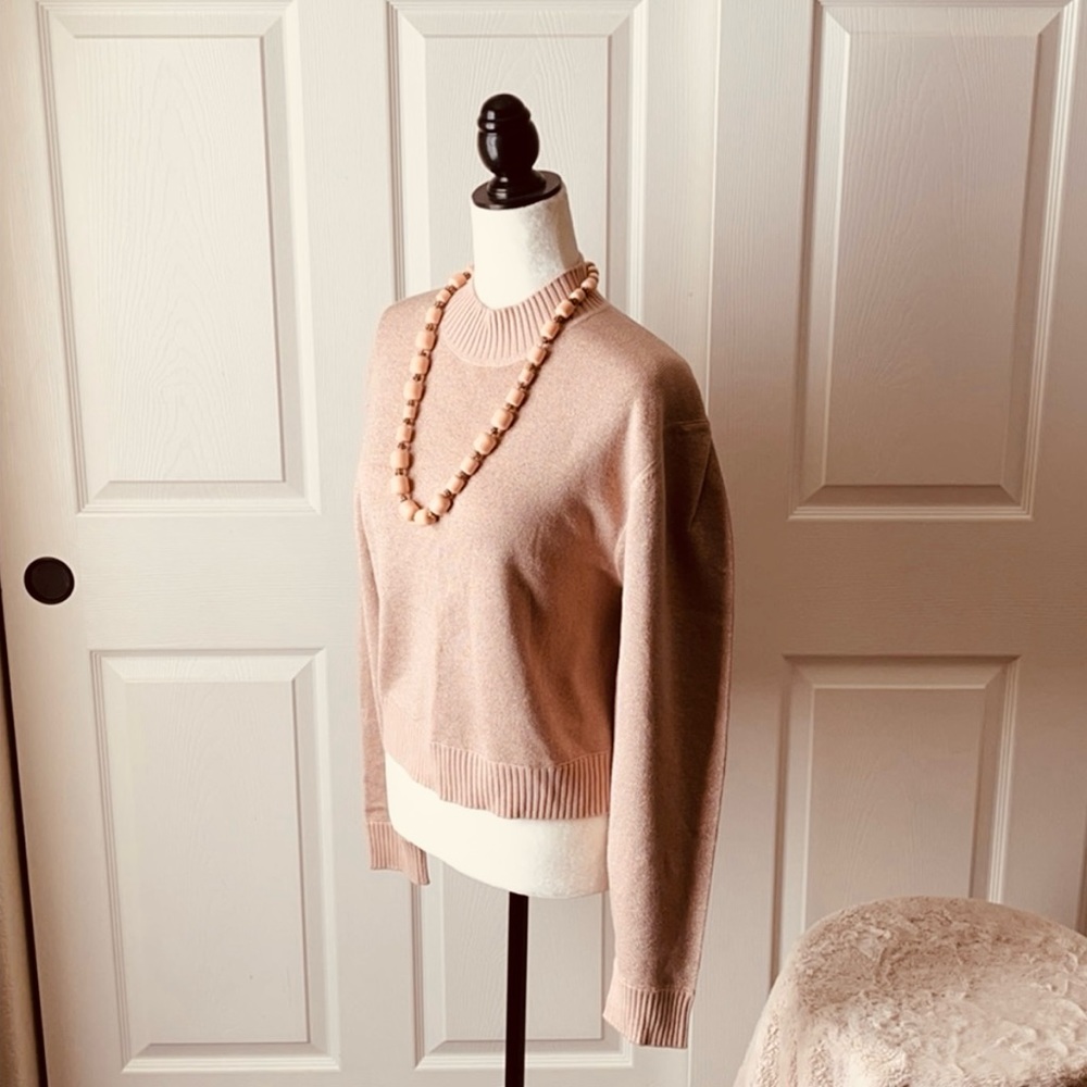 NWT Free People Starry Night Mock Neck Sweater